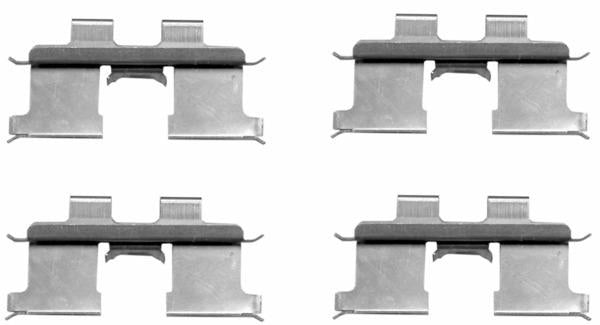 TEXTAR 82072300 Brake Pad Fitting Kit