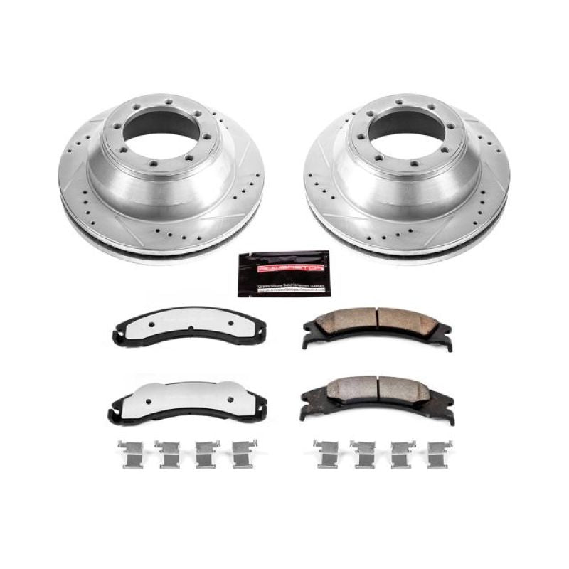 PowerStop Power Stop 17-18 Ford E-450 Super Duty Rear Z36 Truck & Tow Brake Kit