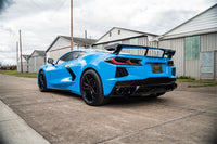 CORSA Performance Corsa 20-25 Chevrolet Corvette C8 RWD 3in Valved Cat-Back w/AFM w/4.5in Carbon Fiber Black PVD Tips