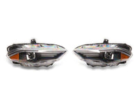 Raxiom 18-23 Ford Mustang GT EcoBoost LED Projector Headlights- Black Housing (Clear Lens)