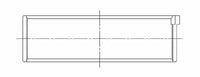ACL Acura/Honda K20A2/K24A 0.025 Oversized High Performance Rod Bearing Set - CT-1 Coated