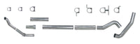Diamond Eye Performance Diamond Eye KIT 5in TB MFLR RPLCMENT PIPE SGL ALUM 94-97 5 7 3L F250/F350 PWRSTROKE NFS W CARB STDS