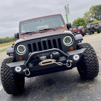 ORACLE Lighting Oracle 7in High Powered LED Headlights - Black Bezel - White