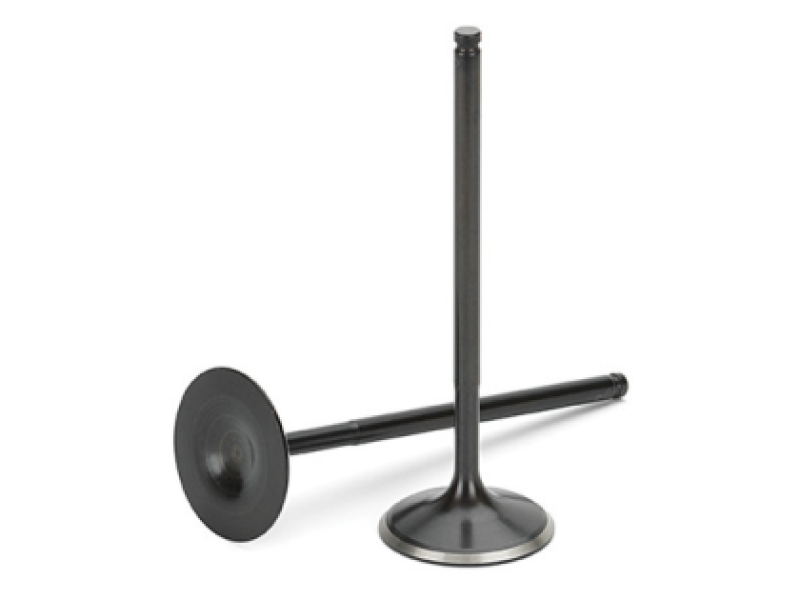 Supertech BMW M42/S42 33X5.97X106.10mm Flat Blk Nitrided Intake Valve - Set of 8