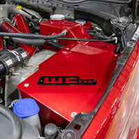 Wehrli 17-24 6.7L Power Stroke Coolant Tank and Battery Box Kit - WCFab Red