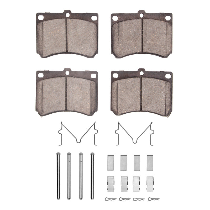 R1 Concepts R1 90-03 Ford Escort Front Optimum OE Pads & Hardware Kit