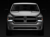 Raxiom 09-18 Dodge RAM 1500 LED Halo Headlights w/ Switchback Turn Signals- Chrome Hsng (Clear Lens)