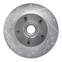 R1 Concepts R1 05-05 Buick Park Avenue Front Left Drilled & Slotted Silver Brake Rotor
