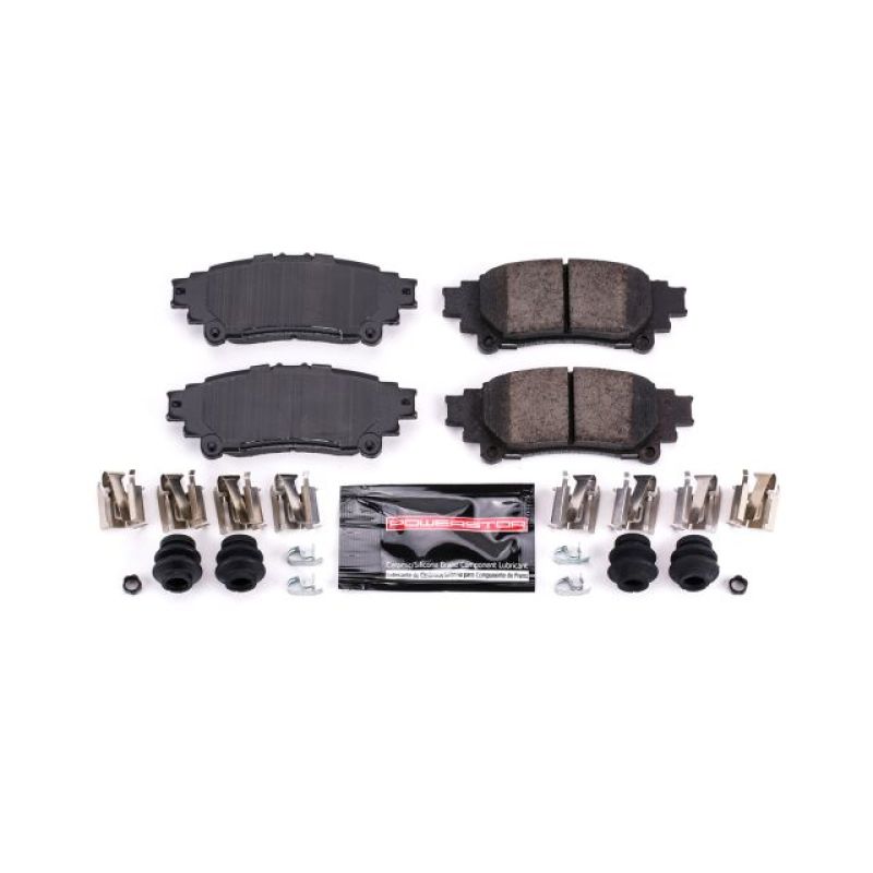 PowerStop Power Stop 10-15 Lexus RX350 Rear Z23 Evolution Sport Brake Pads w/Hardware