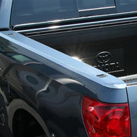 Putco 07-13 Toyota Tundra - CrewMax - 5.5ft Bed Stainless Steel Skins (Holes)