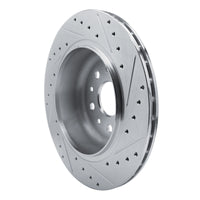 R1 Concepts R1 20-25 Jeep Wrangler Rear Left Drilled & Slotted Silver Brake Rotor