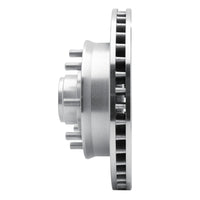 R1 Concepts R1 92-02 Chevrolet Suburban 2500 Front Left Drilled & Slotted Silver Brake Rotor