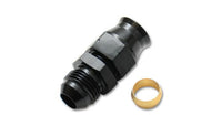 Vibrant -6AN Tube Sleeve Fitting - Aluminum