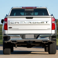 Putco 19-20 Chevy Silverado 1500 - Stainless Steel Tailgate Letters CHEVROLET Chevrolet Letters