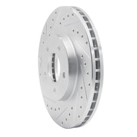 R1 Concepts R1 01-07 Buick Rendezvous Front Left Drilled & Slotted Silver Brake Rotor