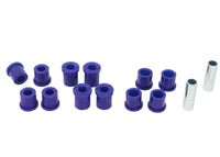 SuperPro 87-99 Ford Courier 4x4 2WD Rear Leaf Spring Full Bushing Kit