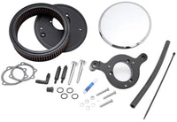 K&N Engineering K&N Street Round Metal Intake System - Harley-Davidson - Red Filter 6-8 Size 2.4in In Dia 2.5in H