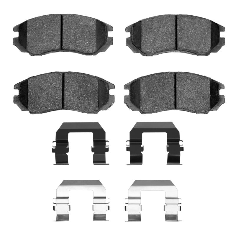 R1 Concepts R1 04-08 Hyundai Tiburon Front Performance Sport Pads & Hardware Kit