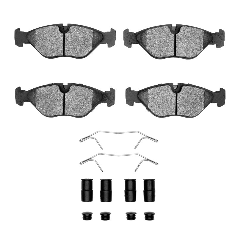 R1 Concepts R1 88-98 Saab 9000 Front Optimum OE Pads & Hardware Kit