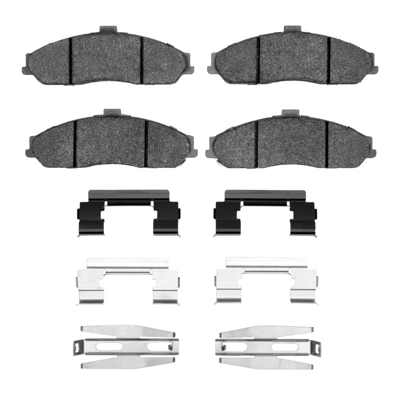 R1 Concepts R1 1997-2013 Chevrolet Corvette Front R1 Performance Sport Pads & Hardware Kit
