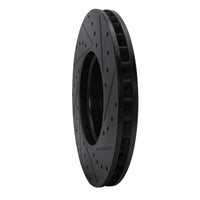 R1 Concepts R1 19-26 Mercedes-Benz A220 Front Left Drilled & Slotted Black Brake Rotor