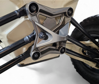 Elektric Off Road Elektric Offroad 2017-2021 Can Am X3 Maverick Volt Radius Rod Plate Anodized Gun Metal