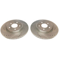 PowerStop Power Stop 19-20 Infiniti QX50 Rear Evolution Drilled & Slotted Rotors - Pair