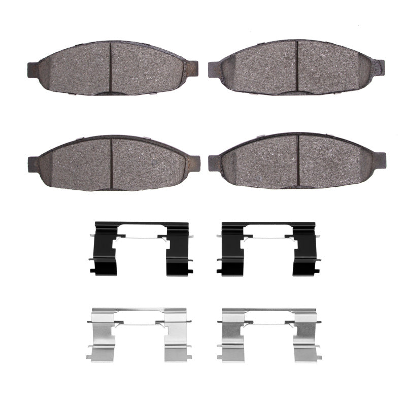 R1 Concepts R1 04-08 Chrysler Pacifica Front Semi Met Pads & Hardware Kit