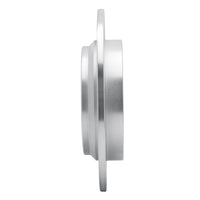 R1 Concepts R1 98-00 Volvo S70 Rear Left Drilled & Slotted Silver Brake Rotor