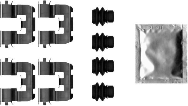 TEXTAR 82542800 Brake Pad Fitting Kit