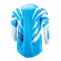 Answer 26 LE Syncron Rizz Vented Jersey Cyan/White/Black Youth - XS