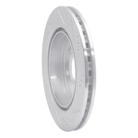 R1 Concepts R1 05-11 Cadillac CTS Rear Left Drilled & Slotted Silver Brake Rotor