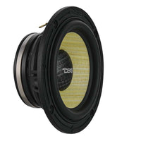 DS18 Dlx Qlty 6.5in+3.5in+2.2in 3-Way 180 Watt RMS 4 ohm Ylw Straw + Composite Foam Cone Neodymium