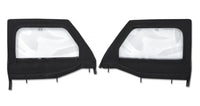 Bestop 20-26 Jeep Gladiator / 18-26 Wrangler JL Element Upper Doors (Front Black Twill)