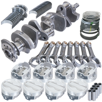 Eagle Chevy LT1350 1Pc 3.750in Crank 6.000in I-Beam Rods -18cc 4.040in Pistons Rotating Assembly