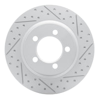 R1 Concepts R1 67-67 Ford Country Squire Front Right Drilled & Slotted Geo-Carbon Rotor