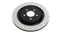 DBA 11-18 Porsche Cayenne (360mm Front Iron Rotor) Front 4000 Series Cross Drilled Rotor