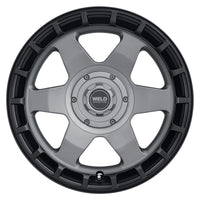 Weld Off-Road Ridge 20x9 - 8x170 BP - ET0 - 125.1mm CB - Satin Gunmetal Wheel (Black Ring)
