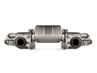 Akrapovic 2020+ Porsche Cayman GT4 (718) Slip-On Race Line (Titanium) (Req Tips / Option 2)