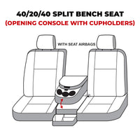 Covercraft Endura Waterproof Polyester SeatSaver Custom Front Row Seat Covers
