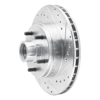R1 Concepts R1 1991-1996 Buick Roadmaster Front Right Drilled & Slotted Silver Brake Rotor