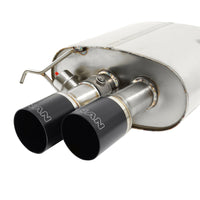 Dinan 11-16 BMW 550i (F10) Free Flow Axleback Exhaust System - Black Tips