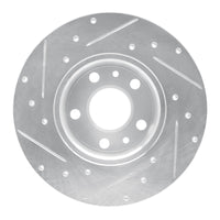R1 Concepts R1 72-78 Volkswagen Type 2 Front Right Drilled & Slotted Silver Brake Rotor