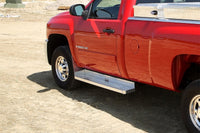 Dee Zee 99-13 Chevrolet Silverado Running Board Cab Section ExtCab Brite-Tread Aluminum