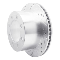R1 Concepts R1 00-02 Dodge Ram 3500 Rear Left Drilled & Slotted Silver Brake Rotor