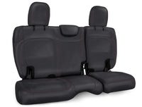 PRP Seats PRP 2018+ Jeep Wrangler JL/2 Door Rear Bench Cover - Black with Red Stitching