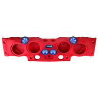 DS18 2007-18 Jeep JK/JKU Soundbar Fits 4 x 8in Speakers (Not Included) Tweeters Drivers Included-Red