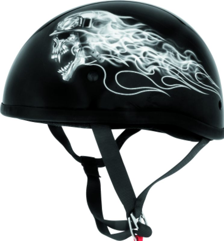 Bikers Choice Skid Lids Biker Skull Original Helmet - 2XL