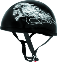 Bikers Choice Skid Lids Biker Skull Original Helmet - XL