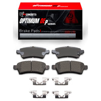 R1 Concepts R1 05-12 Nissan Pathfinder Rear Optimum OE Pads & Hardware Kit